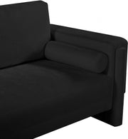 Madeline Chenille Fabric Upholstered Living Room Chair in Black - 152Black-C