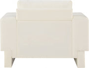 Madeline Chenille Fabric Upholstered Living Room Chair in Cream - 152Cream-C