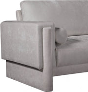 Madeline Chenille Fabric Upholstered Living Room Chair in Grey - 152Grey-C