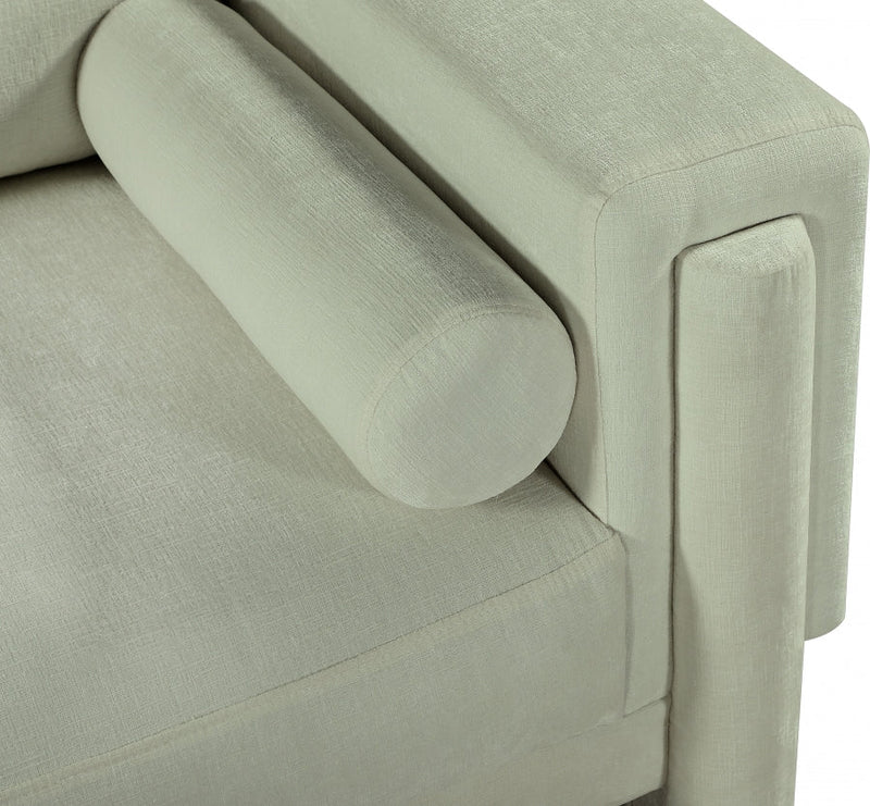 Madeline Chenille Fabric Upholstered Living Room Chair in Mint - 152Mint-C