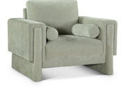Madeline Chenille Fabric Upholstered Living Room Chair in Mint - 152Mint-C