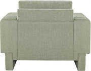 Madeline Chenille Fabric Upholstered Living Room Chair in Mint - 152Mint-C