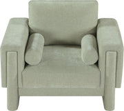 Madeline Chenille Fabric Upholstered Living Room Chair in Mint - 152Mint-C