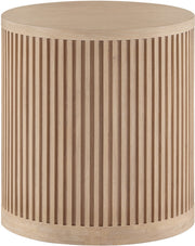 Madera Oak Veneer And Solid Wood End Table in Natural - 77031Natural-ET