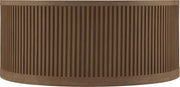 Madera Oak Veneer And Solid Wood With Caster Wheels Coffee Table in Brown - 77031Brown-CT
