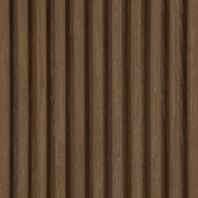 Madera Oak Veneer And Solid Wood With Caster Wheels Coffee Table in Brown - 77031Brown-CT