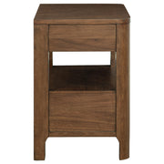 Maderia 2-drawer Nightstand Bedside Table Walnut - 223322