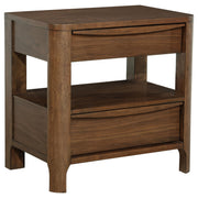 Maderia 4-piece Eastern King Bedroom Set Walnut - 223321KE-S4