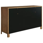 Maderia 4-piece Eastern King Bedroom Set Walnut - 223321KE-S4