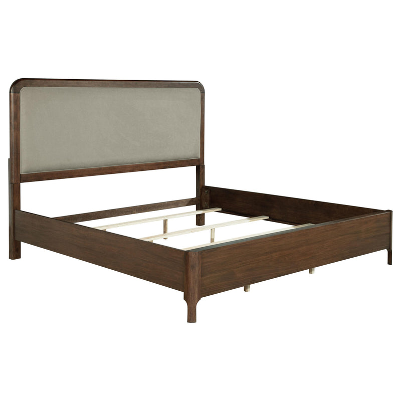 Maderia 5-piece Eastern King Bedroom Set Walnut - 223321KE-S5