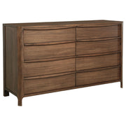 Maderia 5-piece Eastern King Bedroom Set Walnut - 223321KE-S5