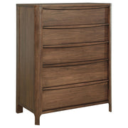 Maderia 5-piece Queen Bedroom Set Walnut - 223321Q-S5