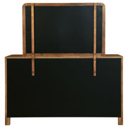 Maderia 8-drawer Dresser and Mirror Walnut - 223323M