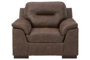 Maderla Walnut Chair - Gate FurnitureAccent Chair