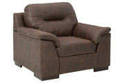 Maderla Walnut Chair - Gate FurnitureAccent Chair