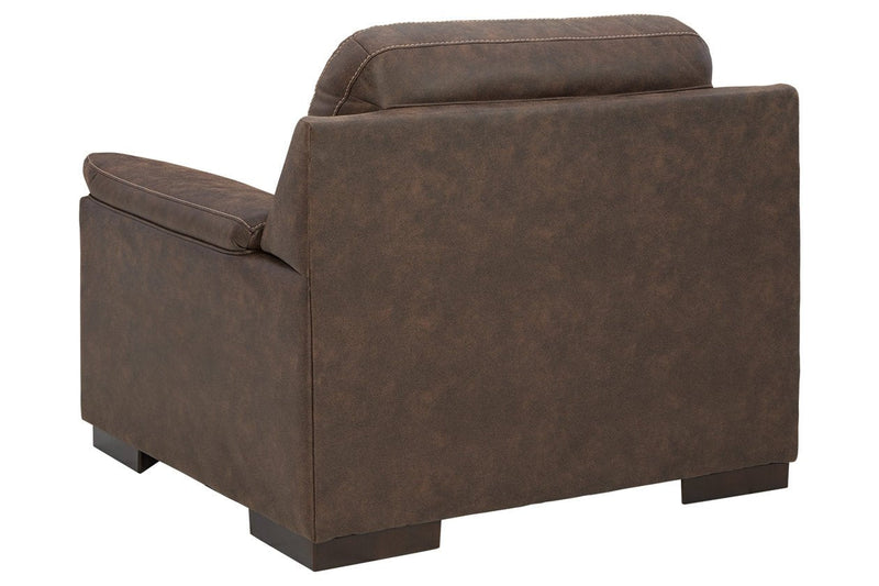 Maderla Walnut Chair - Gate FurnitureAccent Chair