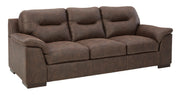 Maderla Walnut Living Room Set - Gate FurnitureLiving Room Set