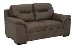 Maderla Walnut Loveseat - Gate FurnitureLoveseat