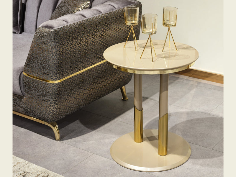 Madrid 23" Tall Side Table - Gate FurnitureEnd & Side Tables