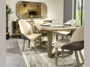 Madrid 79" Wide 6 Person Dining Table - Gate FurnitureDining Tables