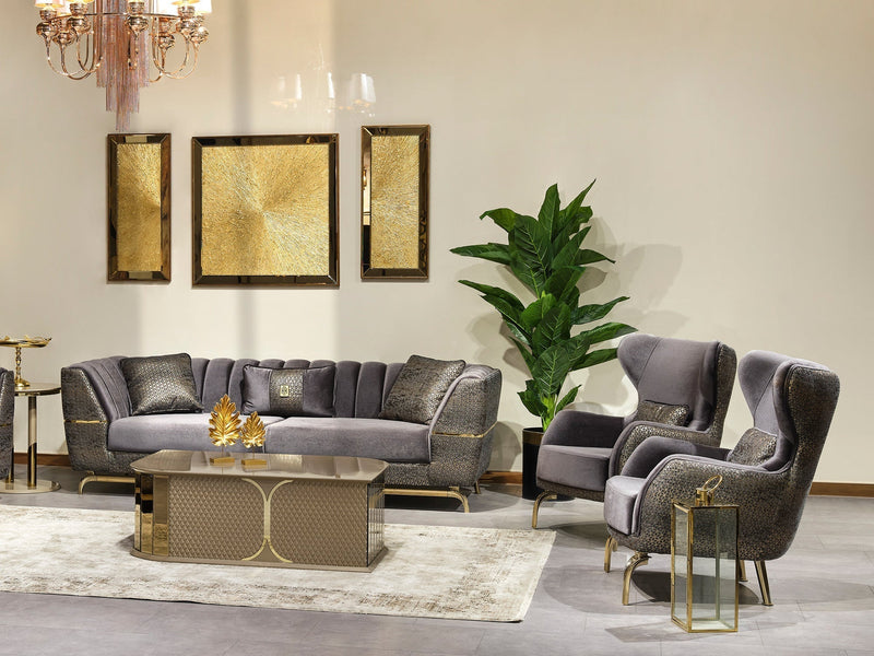 Madrid Living Room Set - Gate FurnitureLiving Room Sets