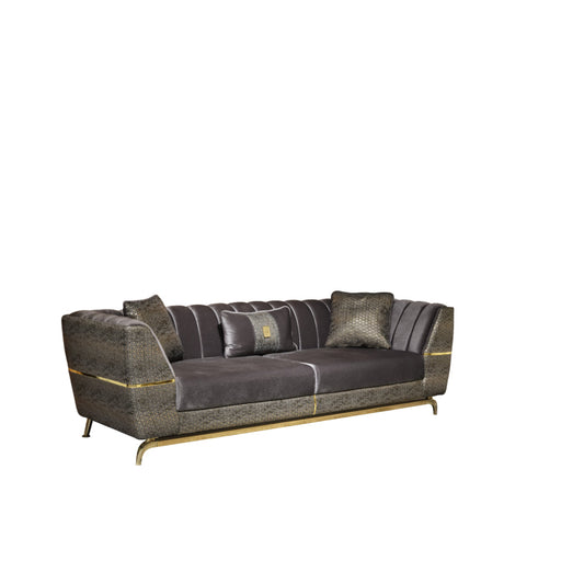 Madrid Stationary Sofa Grey - 101-MAD-ADE20-3