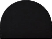 Madrid Velvet Upholstered Full Bed in Black - MadridBlack-F
