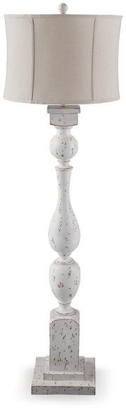 Madsbrook Antique White Floor Lamp - L235921