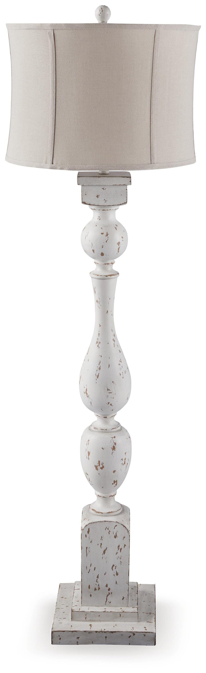 Madsbrook Antique White Floor Lamp - L235921
