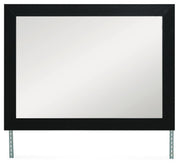 Maeling Black Bedroom Mirror - PCB1115-36