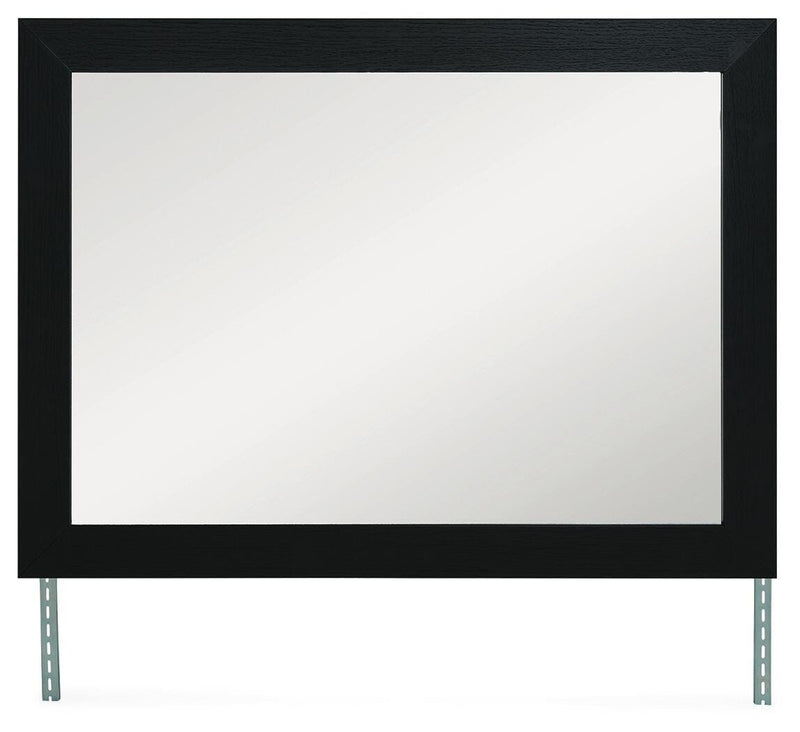 Maeling Black Bedroom Mirror - PCB1115-36