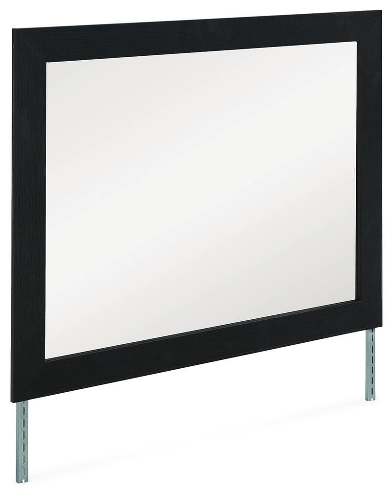Maeling Black Bedroom Mirror - PCB1115-36