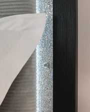 Maeling Black Queen Upholstered Panel Bed - PCB1115B6