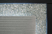 Maeling Black Queen Upholstered Panel Bed - PCB1115B6