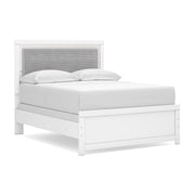 Maeling Full Upholstered Panel Bed, Dresser and Mirror - PCB1119B7