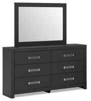 Maeling Queen Panel Bed, Dresser, Mirror and Nightstand - PCB1115B10