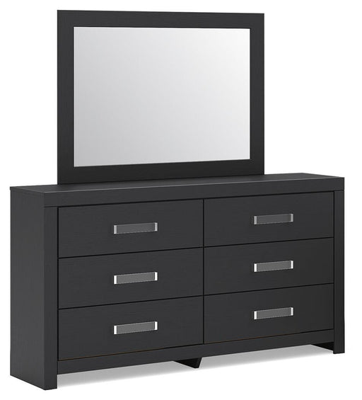 Maeling Queen Panel Bed, Dresser, Mirror and Nightstand - PCB1115B10