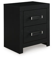Maeling Queen Upholstered Panel Bed, Dresser and Nightstand - PCB1115B9