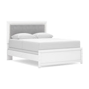 Maeling Queen Upholstered Panel Bed, Dresser and Nightstand - PCB1119B9
