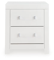 Maeling Queen Upholstered Panel Bed, Dresser and Nightstand - PCB1119B9