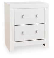Maeling Queen Upholstered Panel Bed, Dresser and Nightstand - PCB1119B9