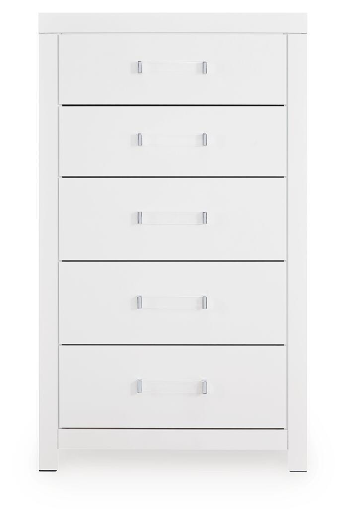Maeling White Chest of Drawers - PCB1119-46