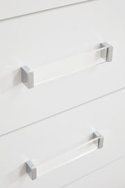 Maeling White Nightstand - PCB1119-92