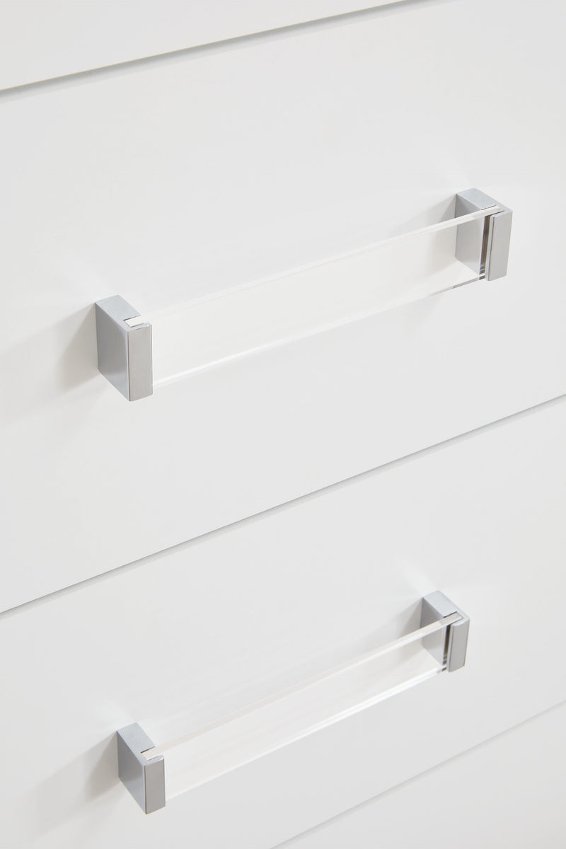 Maeling White Nightstand - PCB1119-92