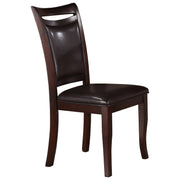 Maeve Dark Cherry Extendable Dining Set - Gate FurnitureDining Room Set