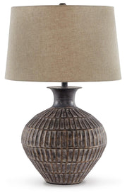 Magan Antique Bronze Finish Table Lamp (Set of 2) - L207354X2