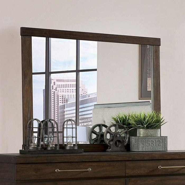 Maggie Walnut Mirror - CM7919M