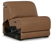 Magic Man Caramel Power Armless Recliner - PCU1070031