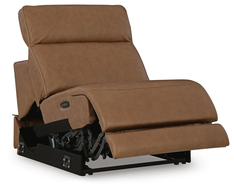 Magic Man Caramel Power Armless Recliner - PCU1070031