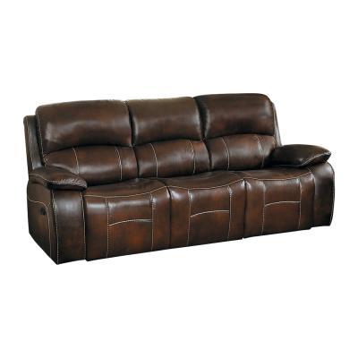 Mahala Brown Reclining Sofa - Gate FurnitureReclining Sofa